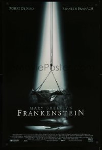2t617 MARY SHELLEY'S FRANKENSTEIN 1sh '94 Kenneth Branagh directed, Robert De Niro as the monster!
