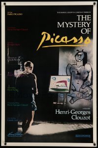 2t657 MYSTERY OF PICASSO 1sh R86 Le Mystere Picasso, Henri-Georges Clouzot & Pablo!