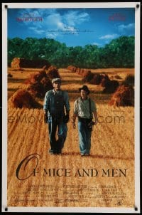 2t679 OF MICE & MEN 1sh '92 Gary Sinise & John Malkovich in John Steinbeck's classic!