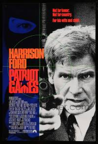 2t693 PATRIOT GAMES int'l 1sh '92 Harrison Ford is Jack Ryan, from Tom Clancy novel!