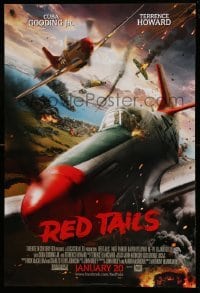 2t742 RED TAILS style A advance DS 1sh '12 Cuba Gooding Jr & Terence Howard as WWII fighter pilots!