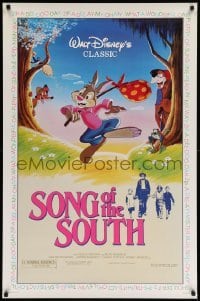 2t805 SONG OF THE SOUTH 1sh R86 Walt Disney, Uncle Remus, Br'er Rabbit & Br'er Bear!