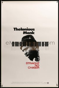 2t893 THELONIOUS MONK: STRAIGHT, NO CHASER int'l 1sh '89 Clint Eastwood produced jazz bio!