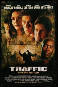 2t926 TRAFFIC DS 1sh '00 directed by Steven Soderbergh, Benicio Del Toro, drug smuggling!