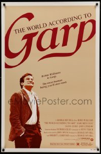 2t987 WORLD ACCORDING TO GARP 1sh '82 Robin Williams is the most human being you'll ever meet!