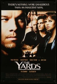2t995 YARDS DS 1sh '00 great images of Wahlberg, Charlize Theron, Joaquin Phoenix, James Caan!