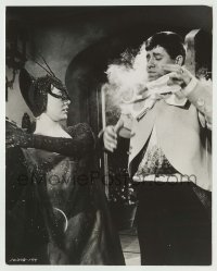 2w122 ARTISTS & MODELS 7.5x9.25 still '55 Shirley MacLaine & Jerry Lewis w/smoking bow tie!