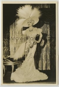 2w138 BELLE OF THE NINETIES 6.5x9.75 still '34 full-length portrait of Mae West, It Ain't No Sin!