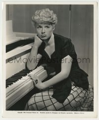 2w144 BETTY HUTTON 8.25x10 still '42 great pouty close up by piano from The Fleet's In!