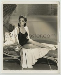 2w219 CAUGHT IN THE DRAFT 8.25x10 still '41 sexy Dorothy Lamour wearinng swimsuit & robe!