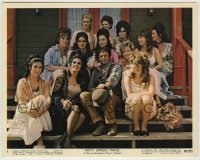 2w025 DIRTY DINGUS MAGEE color 8x10 still #1 '70 Frank Sinatra surrounded by sexy prostitutes!
