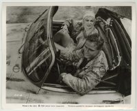 2w367 FUGITIVE KIND 8.25x10 still '60 overhead c/u Marlon Brando & Joanne Woodward in convertible!