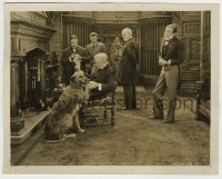 2w409 HANGMAN'S HOUSE 8x10.25 still '28 directed by John Ford, men around old man & wolfhound!