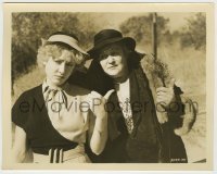 2w432 HITCH HIKE LADY 8x10.25 still '35 Skipworth & Mae Clarke w/thumbs out, she signed the back!