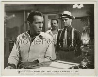 2w532 KEY LARGO 8x10.25 still '48 Humphrey Bogart looks over his shoulder at Lewis & Seymour!