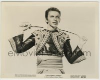 2w542 KISSING BANDIT 8x10.25 still '48 wonderful close up of Frank Sinatra in costume with sword!