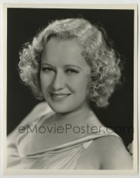 2w660 MIRIAM HOPKINS 8x10 still '30s great smiling close up of the Paramount Pictures actress!