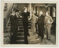 2w719 OLIVER THE EIGHTH 8.25x10 still R44 Stan Laurel worries Oliver Hardy will marry crazy lady!