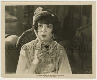 2w747 PERFECT FLAPPER 8.25x10 still '24 great close up of sick Colleen Moore taking medicine!