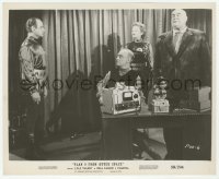 2w752 PLAN 9 FROM OUTER SPACE 8.25x10 still '58 great image of Tor Johnson & others, Ed Wood!