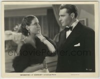 2w786 RENDEZVOUS AT MIDNIGHT 8x10.25 still '35 Ralph Bellamy looks at sexy shocked Valerie Hobson!