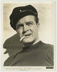 2w803 ROAD TO SINGAPORE deluxe 8x10.25 key book still '40 c/u of Bob Hope with cigarette in mouth!