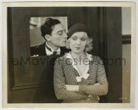 2w847 SIDEWALKS OF NEW YORK 8x10 still '31 Buster Keaton talks to sexy Anita Page through window!