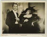 2w865 SONG OF SONGS 8x10 still '33 Brian Aherne with Marlene Dietrich in great dress & wild hat!