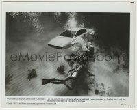 2w875 SPY WHO LOVED ME 8.25x10.25 still '77 divers attack James Bond's amphibious Lotus Espirit!