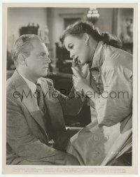2w540 KISS TOMORROW GOODBYE 8x10.25 still '50 close up of James Cagney comforted by Helena Carter!
