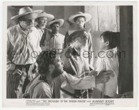 2w945 TREASURE OF THE SIERRA MADRE 8x10.25 still '48 Huston & Holt ask boy what happened to gold!