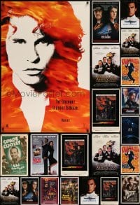 2x087 LOT OF 26 UNFOLDED MOSTLY SINGLE-SIDED MOSTLY 27X41 ONE-SHEETS '80s-90s cool movie images!