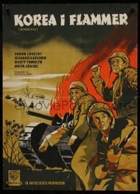 2y372 RETREAT HELL Danish '52 Korean War, the fightin'est words in the Marines, Stilling art!