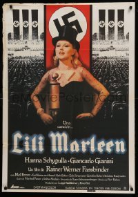2y124 LILI MARLEEN Spanish '81 Rainer Werner Fassbinder, sexy showgirl Hanna Schygulla!