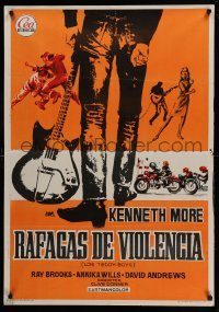 2y131 SOME PEOPLE Spanish '65 three English teens in trouble form a rock & roll band!