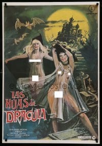 2y136 VAMPYRES Spanish '79 different Montalban artwork of sexy barely-dressed female vampires!