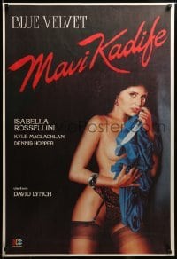 2y402 BLUE VELVET Turkish '88 directed by David Lynch, sexy Isabella Rossellini, Kyle MacLachlan!