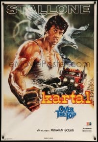 2y453 OVER THE TOP Turkish '87 pro armwrestler Sylvester Stallone, completely different artwork!