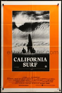 2z868 BIG WEDNESDAY int'l 1sh '78 John Milius classic, image of surfers on beach, California Surf!