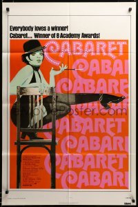 2z948 CABARET 1sh R74 Liza Minnelli sings & dances in Nazi Germany, directed by Bob Fosse!