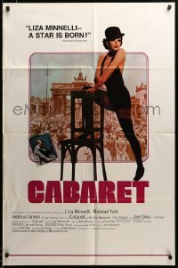2z951 CABARET int'l 1sh '72 Liza Minnelli in Nazi Germany, Bob Fosse, different & ultra rare!
