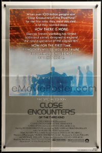 2z453 CLOSE ENCOUNTERS OF THE THIRD KIND S.E. 1sh '80 Steven Spielberg's classic, new scenes!