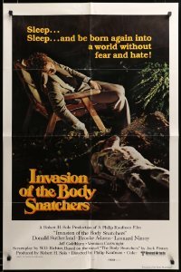 2z141 INVASION OF THE BODY SNATCHERS style B int'l 1sh '78 completely different artwork!