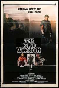 2z159 MAD MAX 2: THE ROAD WARRIOR int'l 1sh '82 Mel Gibson returns as Mad Max, cool images!