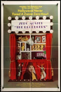 2z514 PRODUCERS 1sh '67 Mel Brooks, Zero Mostel & Gene Wilder produce Broadway play!