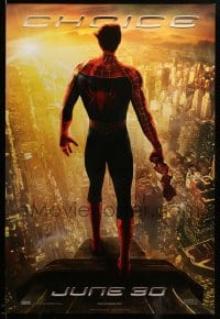 3b202 SPIDER-MAN 2 DS 27x40 German commercial poster '04 Maguire in the title role, Choice!