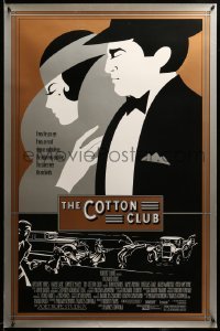 3b062 COTTON CLUB int'l 1sh '84 directed by Francis Ford Coppola, Richard Gere, Diane Lane!