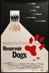 3b134 RESERVOIR DOGS 1sh '92 Quentin Tarantino, extremely rare from Cannes Film Festival release!