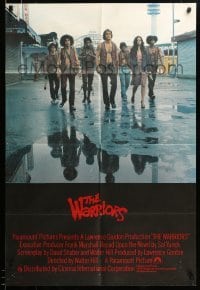 3c091 WARRIORS English 1sh '79 Walter Hill, cool image of Michael Beck, James Remar & more!