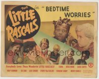 3c362 BEDTIME WORRIES LC R50s great image of Farina, Jackie Cooper & six other Our Gang kids!
